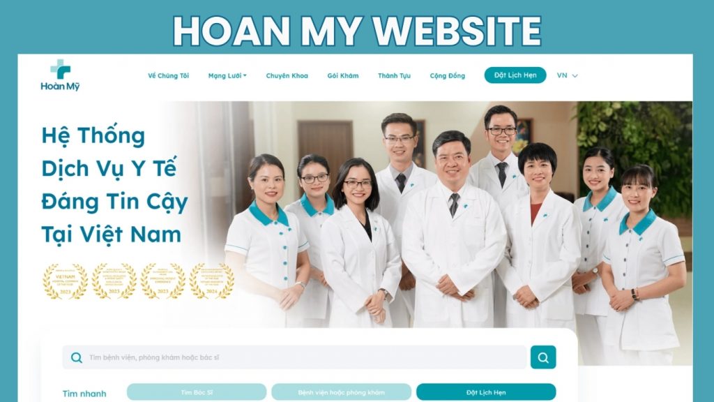Hoan My website redesign by TopOnTech